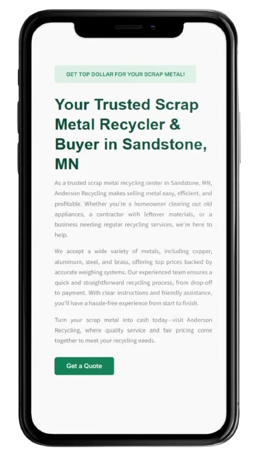 Anderson Mobile Responsive Design