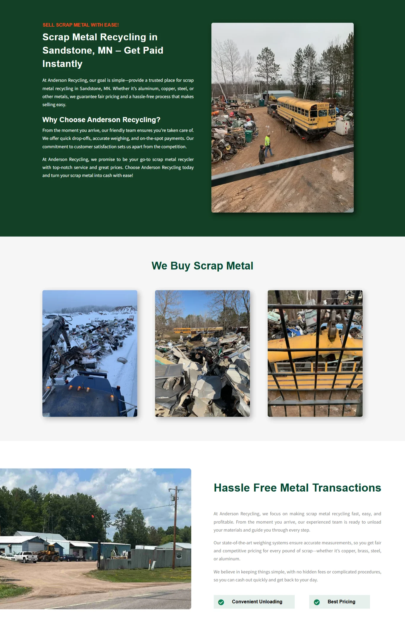 Anderson Responsve Website Design