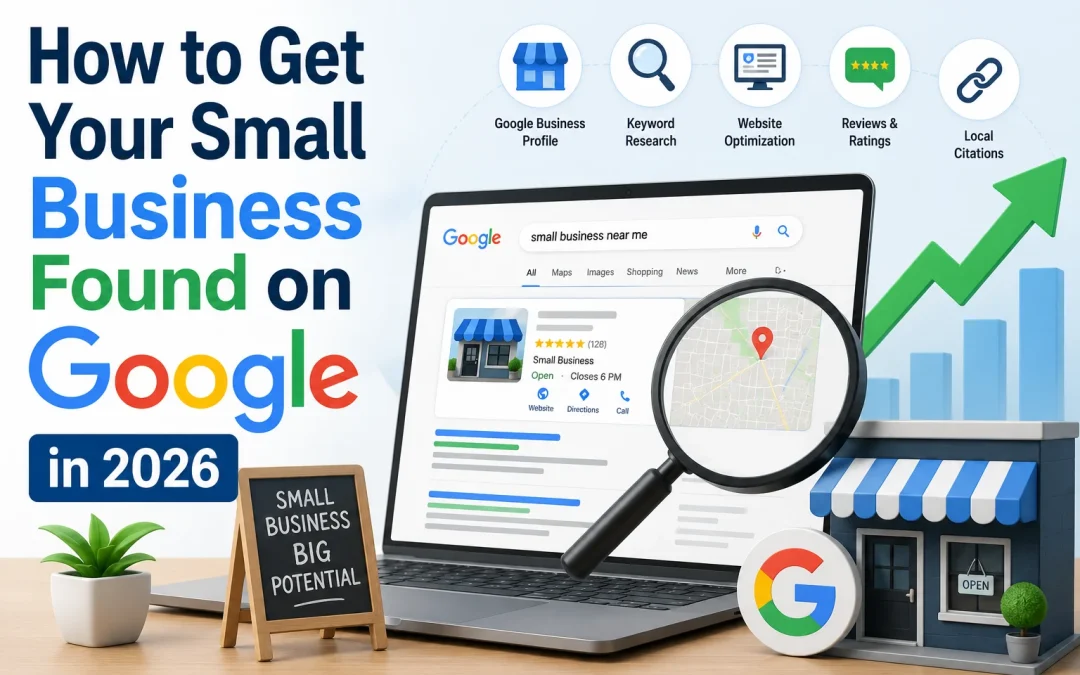 How to Get Your Small Business Found on Google in 2026