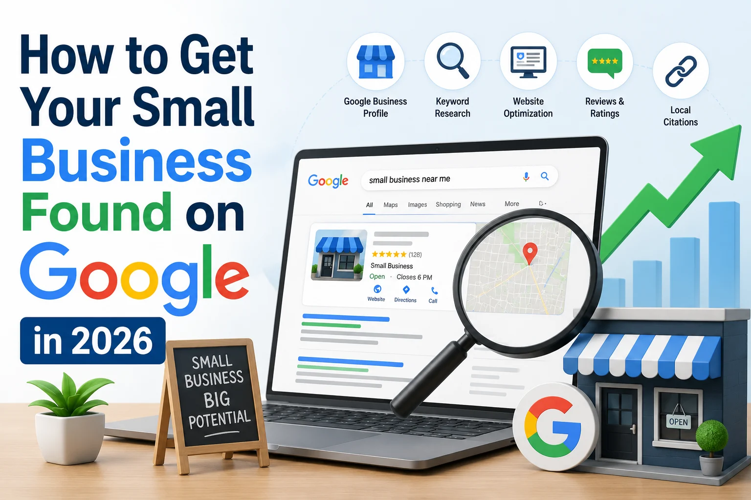 how to get your business found in google